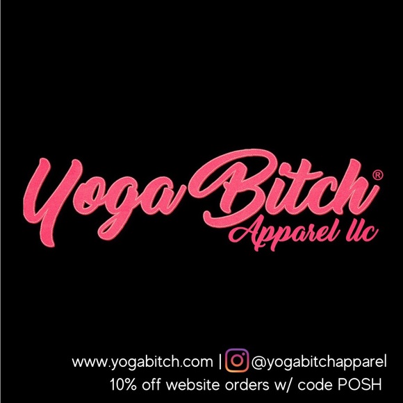 Haute Mess Relaxed Fit Tee Yoga Bitch x Champion NWT - Picture 8 of 8